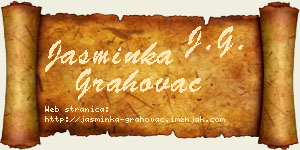 Jasminka Grahovac vizit kartica